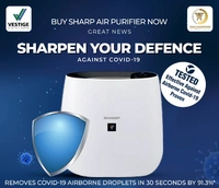 Vestige Sharp Air Purifier (HEPA Filter Based)